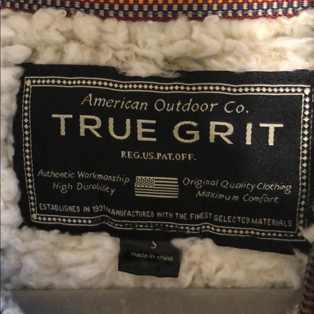 True Grit Pullover Half Zip Jacket - image 3